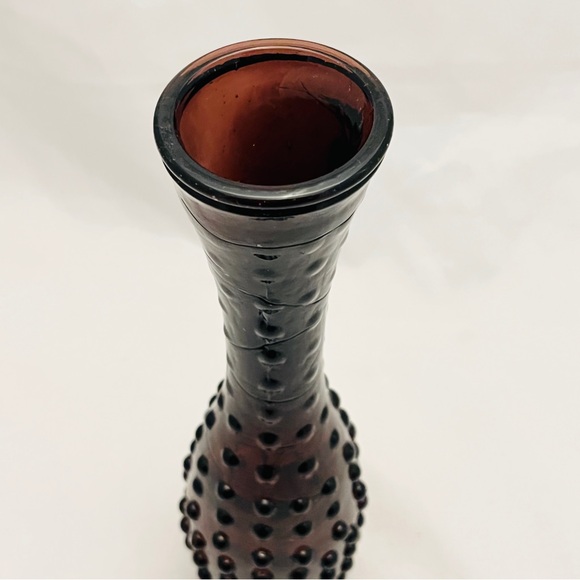 Mid-Century Amethyst Hobnail Bud Vase, Vintage, EUC - Picture 3 of 9